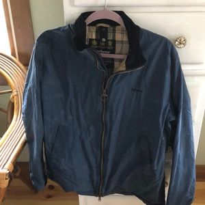 BLUE BARBOUR JACKET